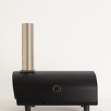 CREATE/PIZZA MAKER ADVANCE/Pellet-Ofen für Steinofenpizzen/Pizzen bis Ø30 cm, schnelles Aufheizen, Temperaturregelung, Temperatur bis 500ºC, Außeneinsatz, 53x36,8x58cm