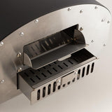 CREATE/PIZZA MAKER ADVANCE/Pellet-Ofen für Steinofenpizzen/Pizzen bis Ø30 cm, schnelles Aufheizen, Temperaturregelung, Temperatur bis 500ºC, Außeneinsatz, 53x36,8x58cm
